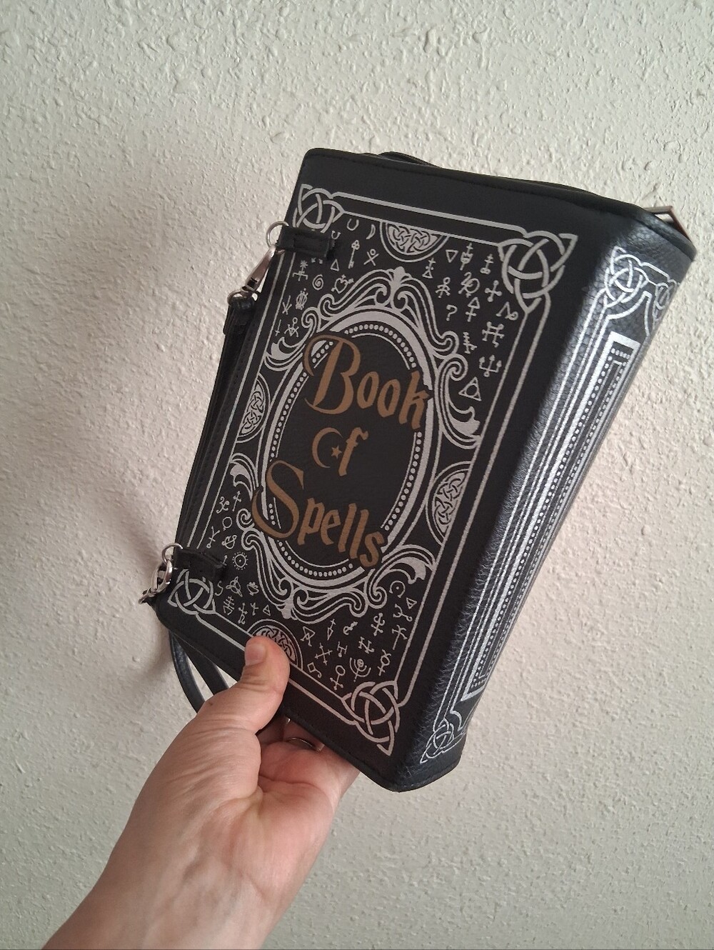 Book Of Spells Black Crossbody From Sprit Stores - Picture 4 of 5